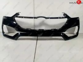 Передний бампер на MOBIS Hyundai Santa Fe 3 DM (2015-2019) (Неокрашенный)