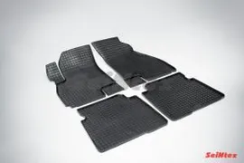 Коврик салона HYUNDAI Santa Fe Classic (06-12), HYUNDAI Santa Fe (00-06) резина, сетка (4 предм.) SEINTEX