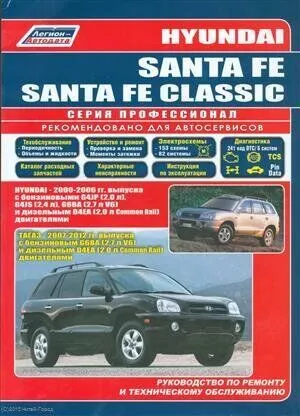 Hyundai SANTA FE SANTA FE Classic Hyundai 2000-2006 гг. вып. с бенз. G4JP (мПрофессионал)
