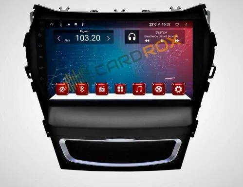 Штатная магнитола Hyundai Santa Fe 2013+ на Android 11 CARDROX CD-4053M