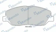 Тормозные колодки Mando передние для Hyundai Santa Fe IV 2019-2023. Артикул MBF015551